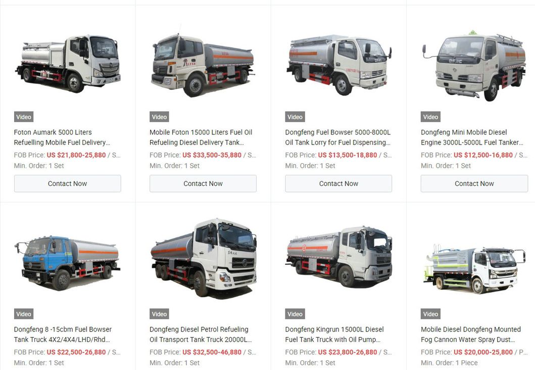 Sinotruck HOWO Fuel Tanker (Mobile Oil Refueling Bowser Truck 30cbm 8000 -10000Gallon)