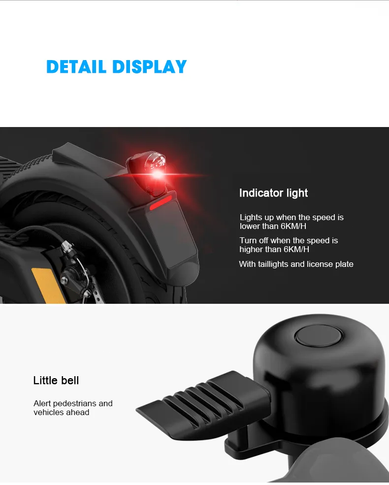ODM 8-9hour Electric Scooter 48V Li-ion Batter Mobility Electrical Scooter Offroad Electric E Scooter