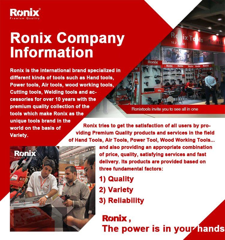 Ronix 3302 6mm 710W Industrial Professional Mini Reliable Quality Corded Sanding Machine Electric Straight Die Grinder