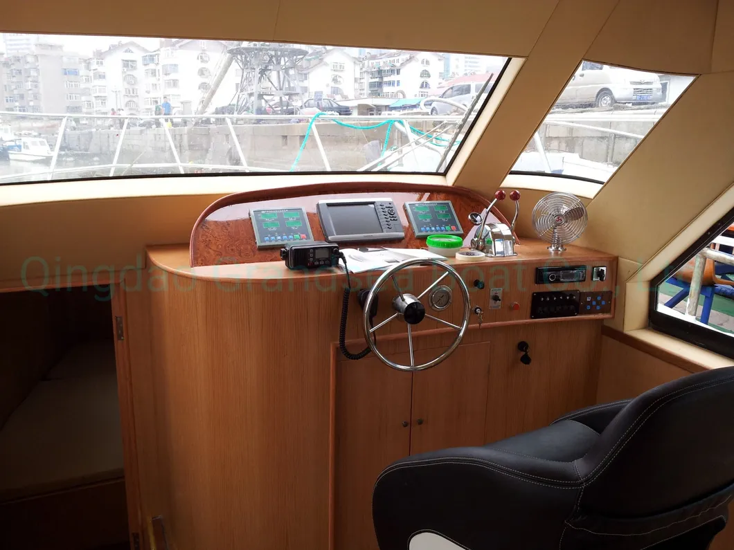 Chinese 20m 70FT 70persons Fiberglass High Speed Passenger Ferry Boat for Sale