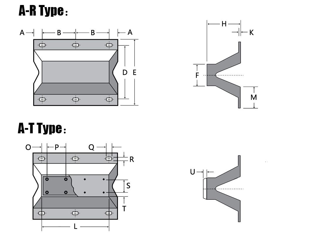 Factory Price Wholesale Natural Rubber Customized Fender V Jetty