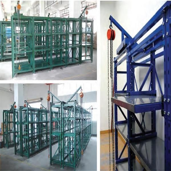 Customized Conveyor Roller Injection Molds Storage Rack Mould Rack Fully Drawable