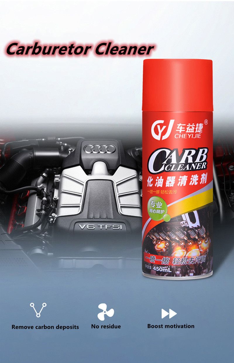 Quick-Cleaning Choke Carburetor Cleaner for Engine