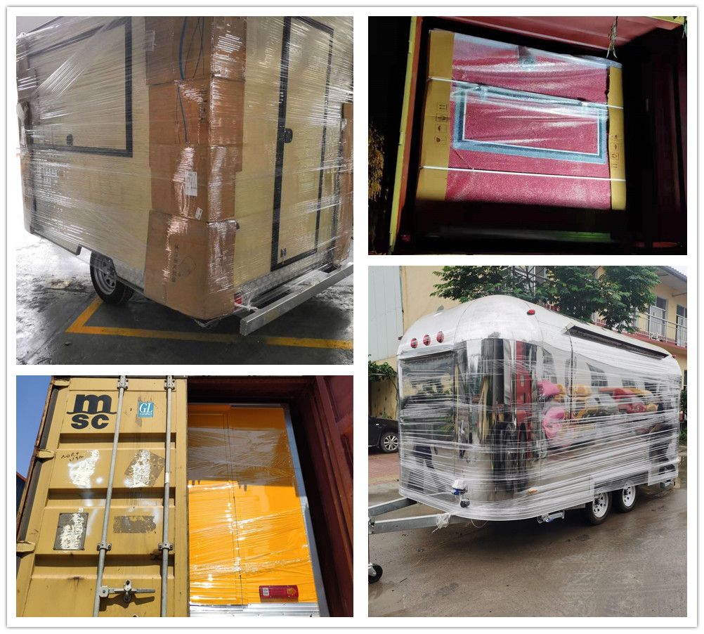 Street Mobile Tacos Donut Bakery Food Vending Cart