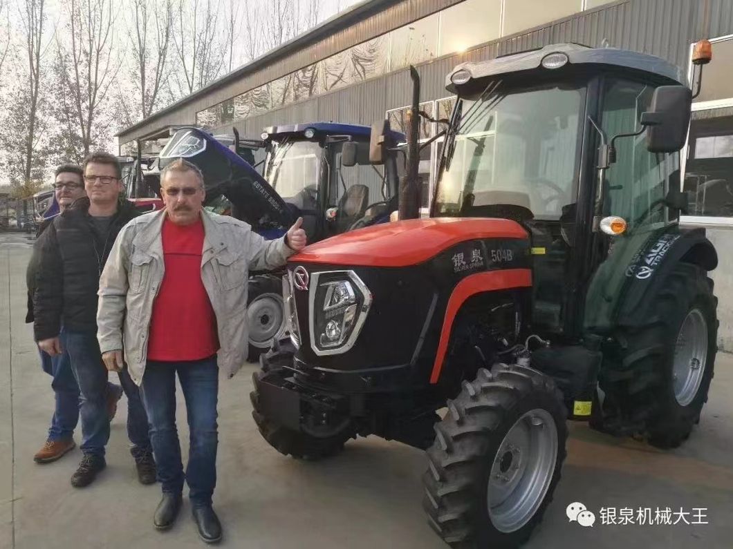 Made in China 50HP 60HP 70HP 80HP Compact Walking Tractor Farming Machine Tractors