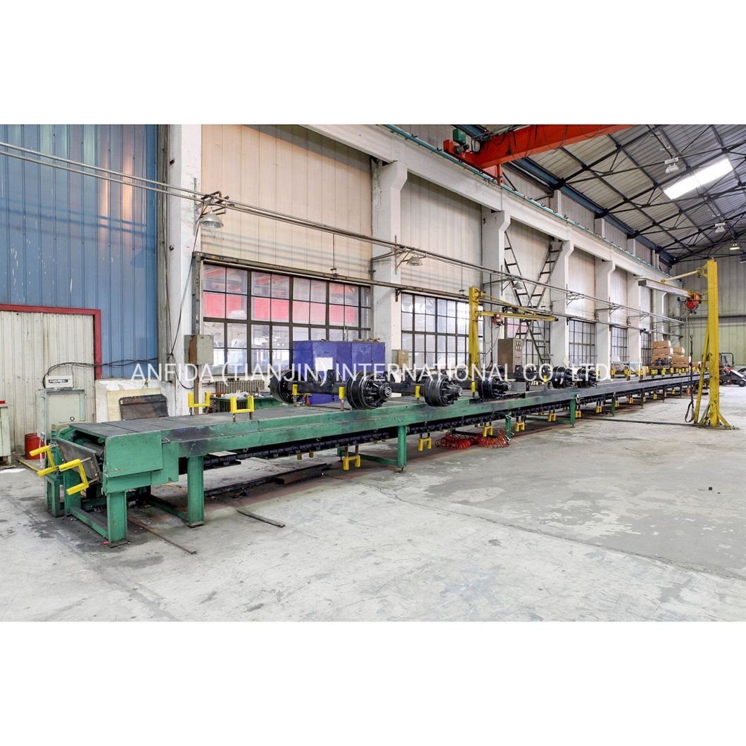 Double Axle Tandem Tag Tow Bar Draw Bar Interlink Dolly Semi Trailer
