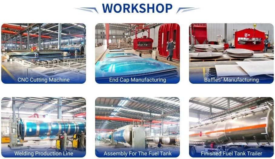 Lsxc China Hot Sale Low Price 3 Axles 40000L Transport Tank Truck Trailer Oil Fuel Semi Trailer