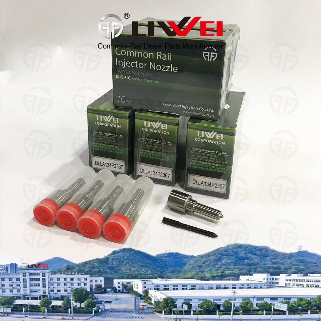 LIWEI Brand Bos 110 Series DLLA134P2367 Common Rail Diesel Nozzle for Injector 0445110603 / 0445110536/32R61 00010