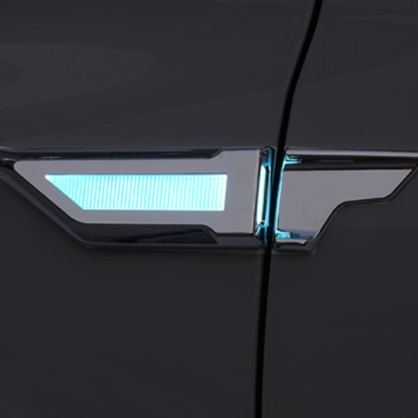 Sanvi Wholesale New 3 in 1 Universal Car LED DRL Daytime Running Turn Lamp Automotive Multi-Function 12W Car Front Fender Side Lights
