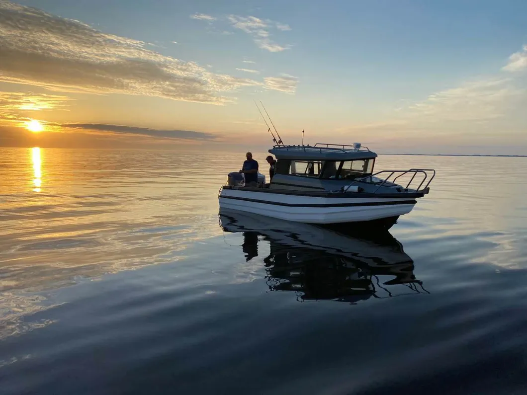 China Factory Offshore Fishing Aluminum Welded Cabin Fishing Vessel Aluminum Boat for Sale