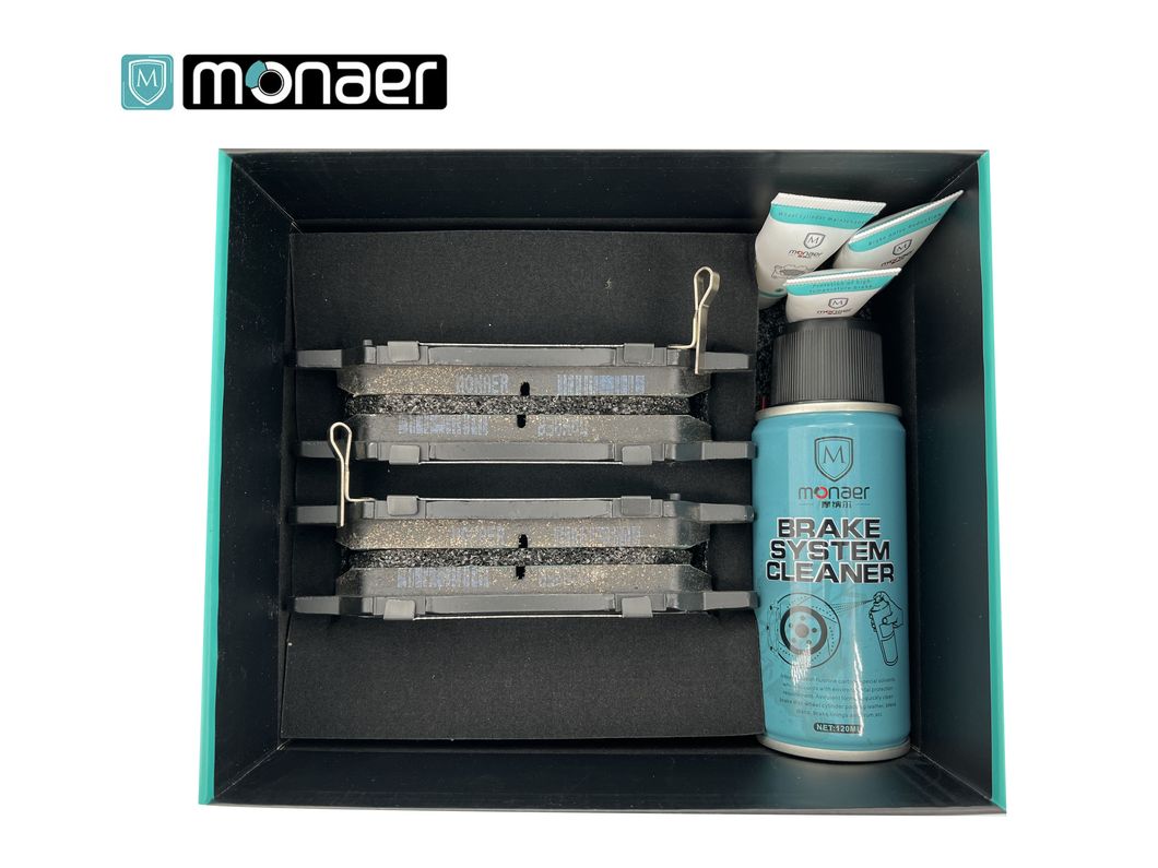 Monaer Brake Pads D1592 Ceramic Front Disc Brake Pad for Nissan
