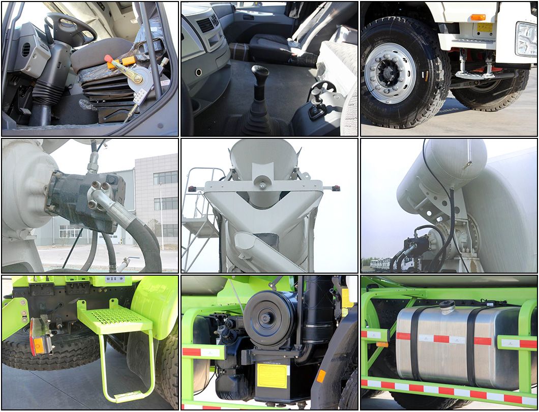 Jushixin HOWO 10/12 Wheeler 6X4/8X4 10/14 Cbm Concrete Mixer Truck for Sale