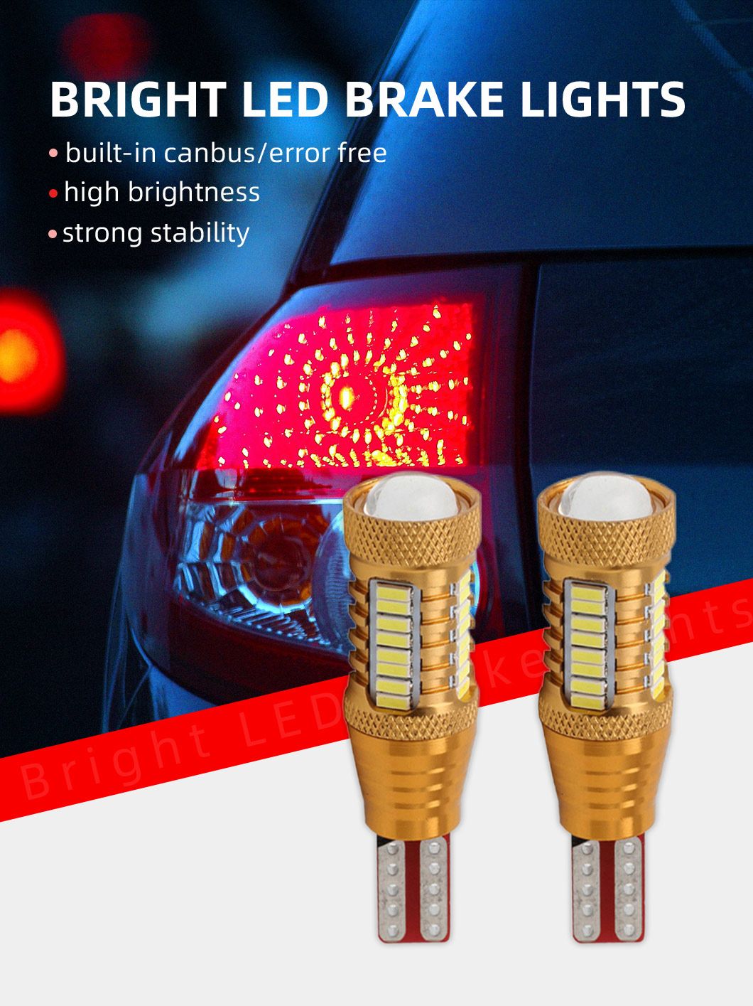 Highlight T15 1157 1156 LED Turn Signal Light Auto LED Brake Light