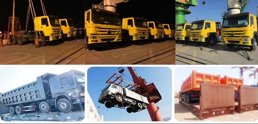 in Stock China 2018 Year 6X4 8X4 Sintruk Second Hand Used Sinotruck HOWO Dump Trucks Used Trucks Sale in South Sudan