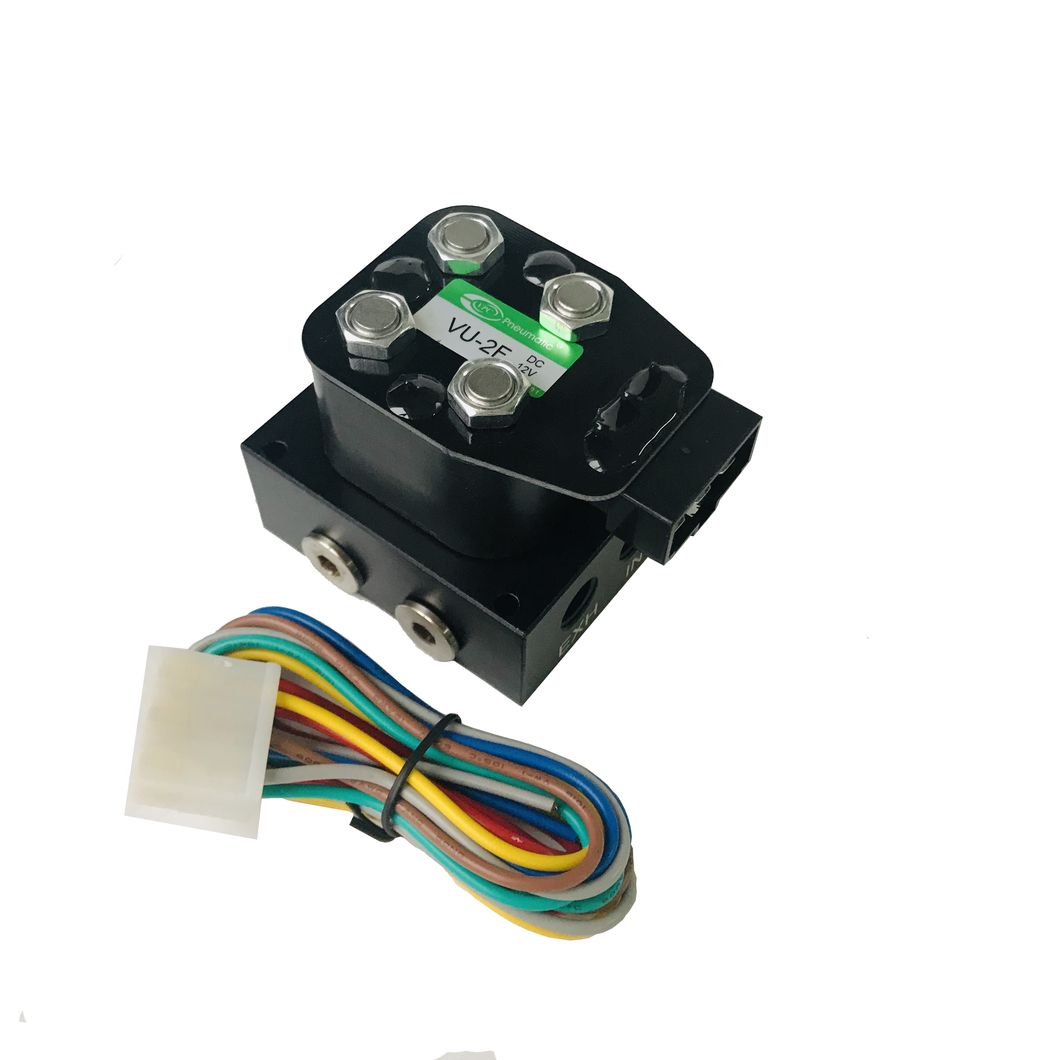 Vu-4f DC12V Solenoid Valve Manifold for Air Ride Suspension with Bracket
