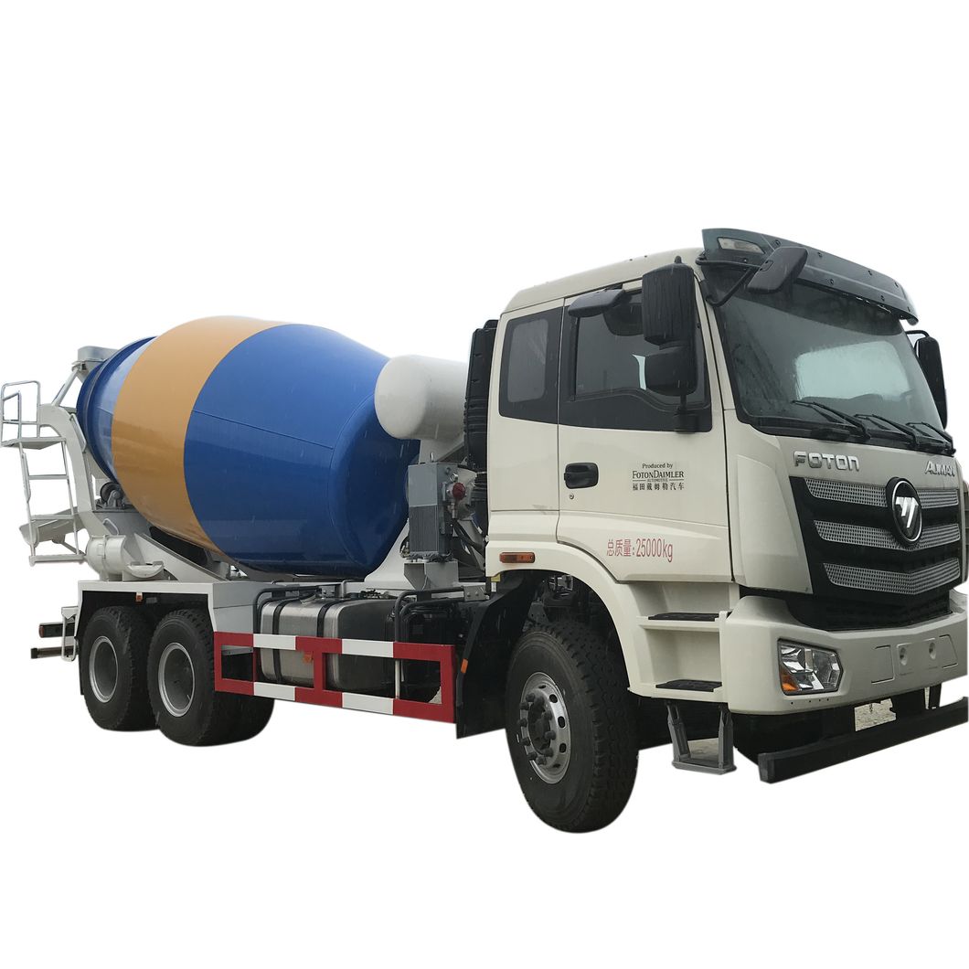 Foton 10wheels 8cbm 9cbm 10cbm 11cbm 12cbm Cement Mixer Concrete Mixer Truck