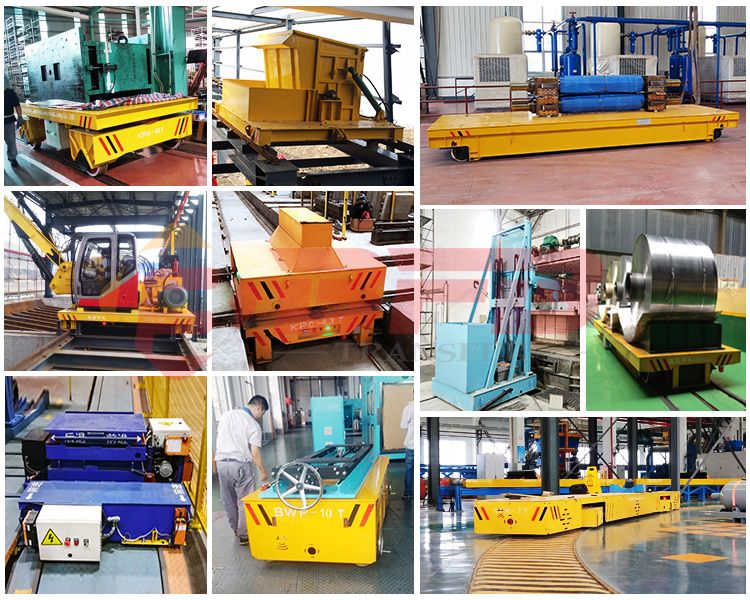 Foundry Plant Customizable Electric Handling Trolley for Heavy Industry