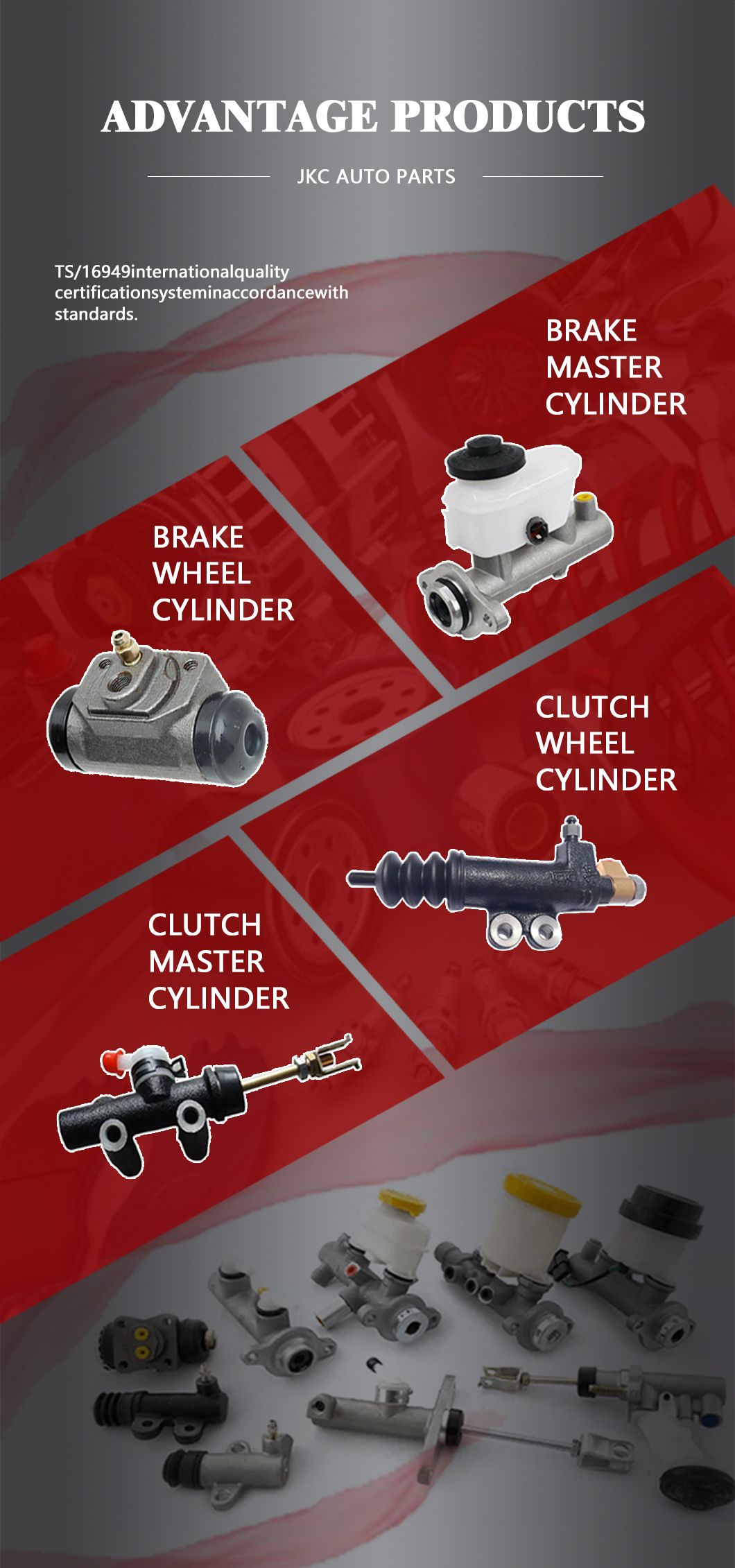 Factory Price Brake Wheel Cylinder for Daihatsu Corot 47550-87228