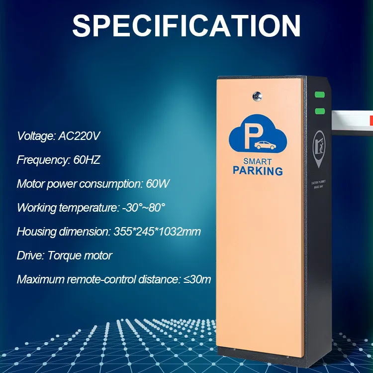 High Quality Automatically Smart Car Parking Blocker Parking Lock