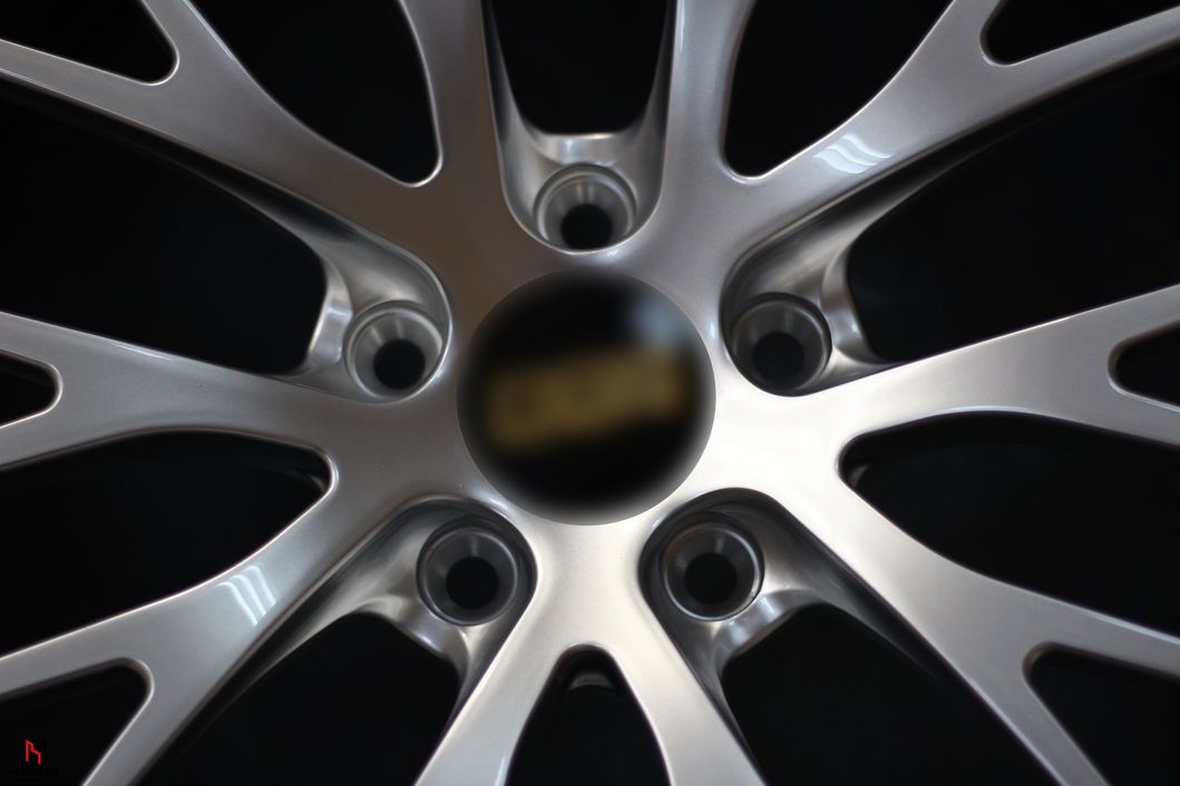 Hadison-1117 Custom Made 20X8.5 5X114.3 Bright Silver for BBS Classic Style Aluminum Alloy Forged Forge Wheels Rims
