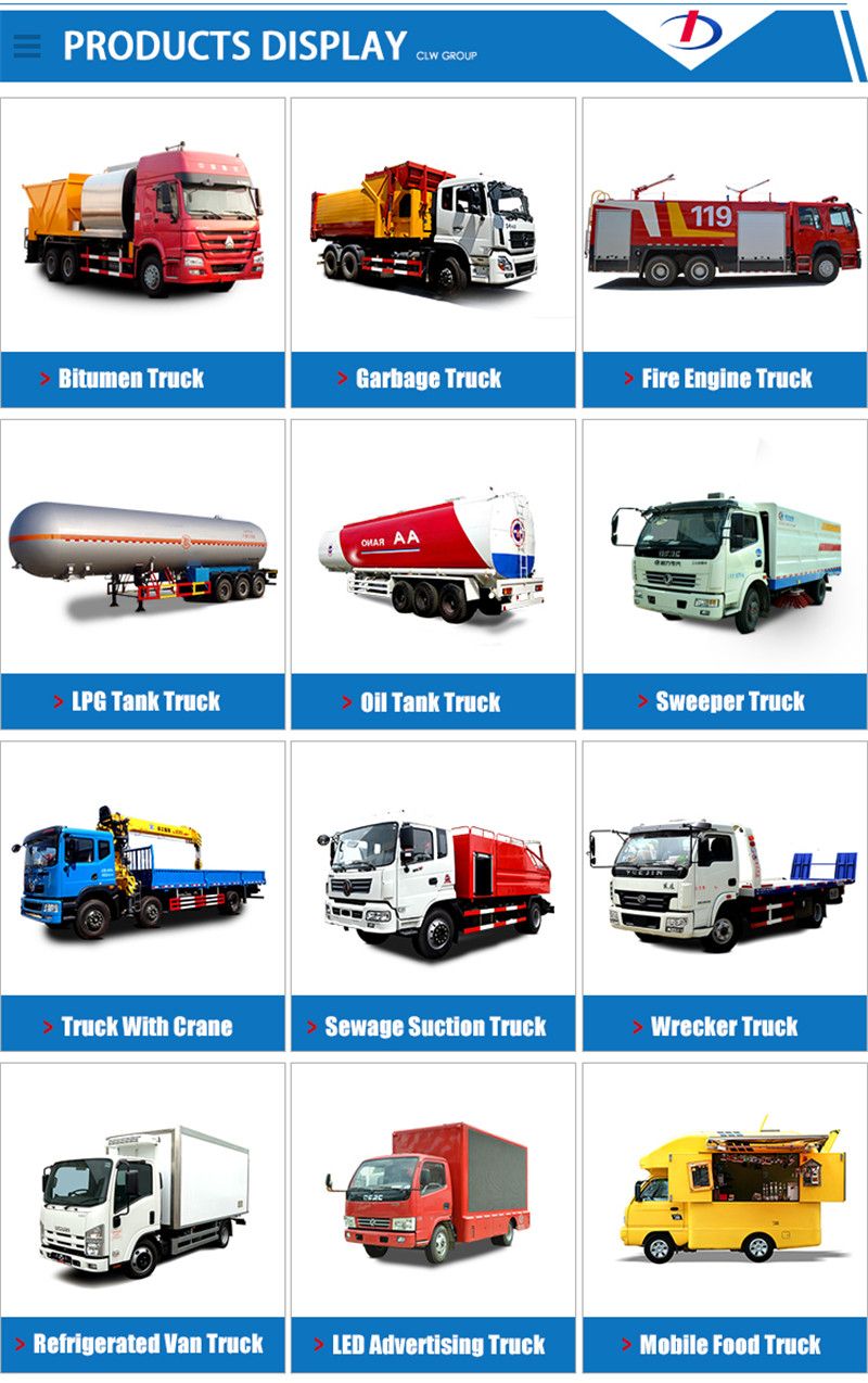 Rhd LHD 3000L 4000L 5000L 2ton 3ton 4ton Ton 6ton Hook Lift Garbage Vehicle