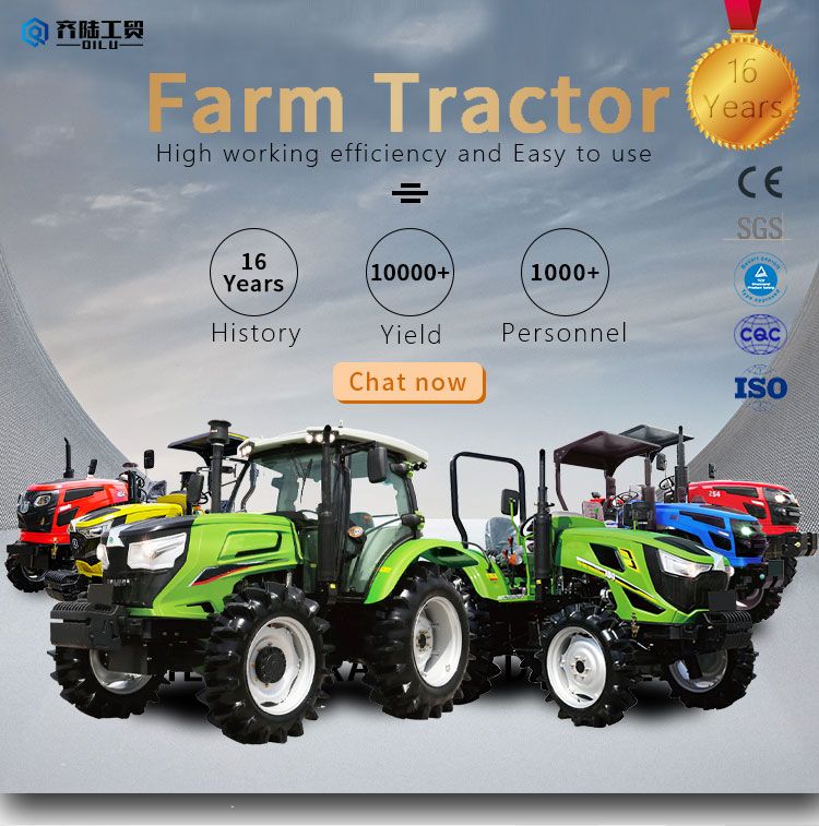 China Manufacturer Cheap Farm 50HP Tractor Multi Functional Tractor Tractors Mini 4X4 Farming for Sale