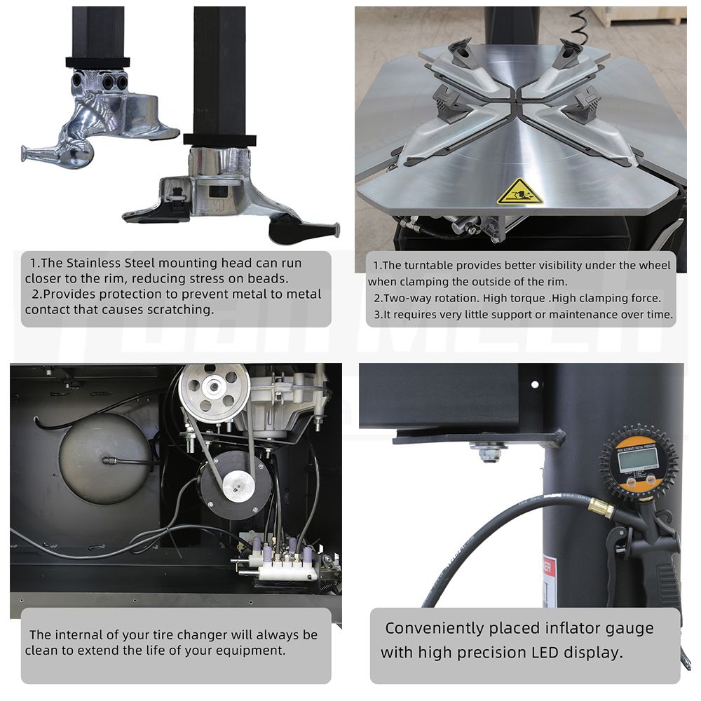 Manually Tire Changer Machine Tyre Manufacturing Company in China for Car