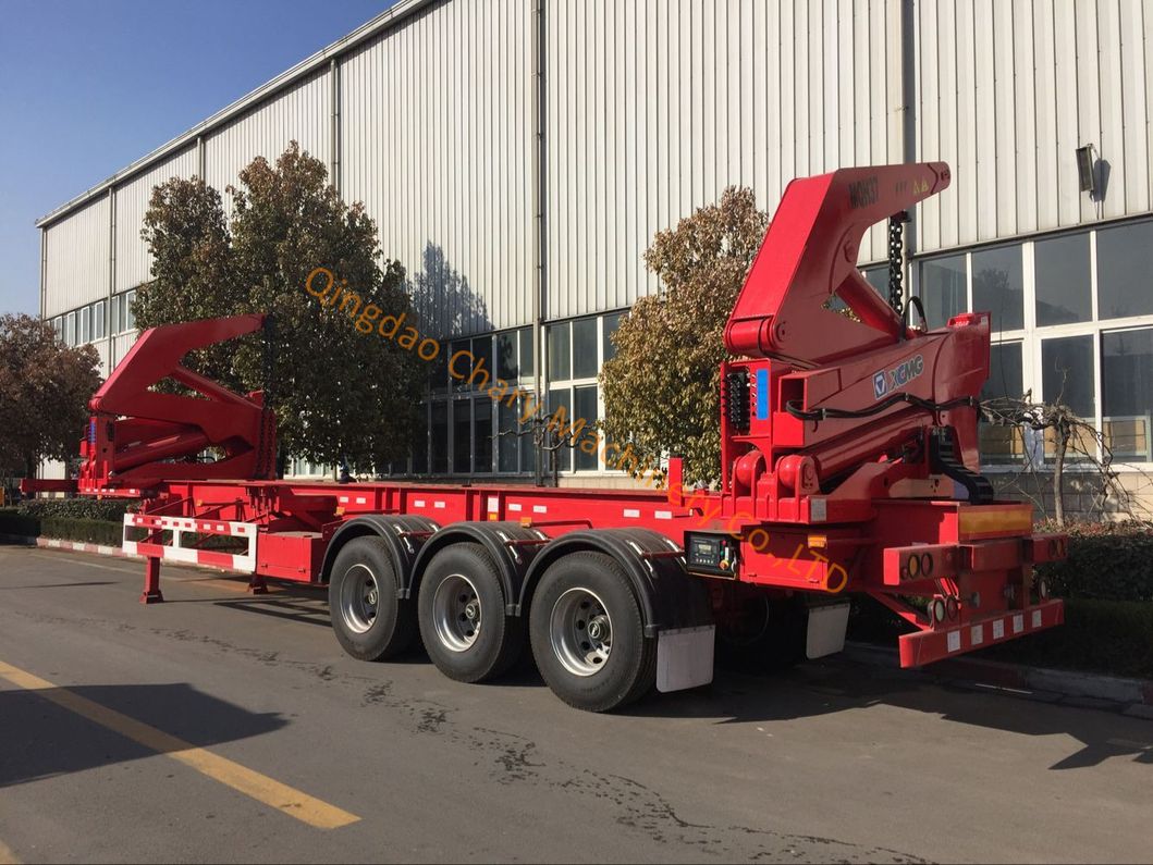 Container Sideloader or Side Loader Lifter Trailer Self Loading Container Lift Truck