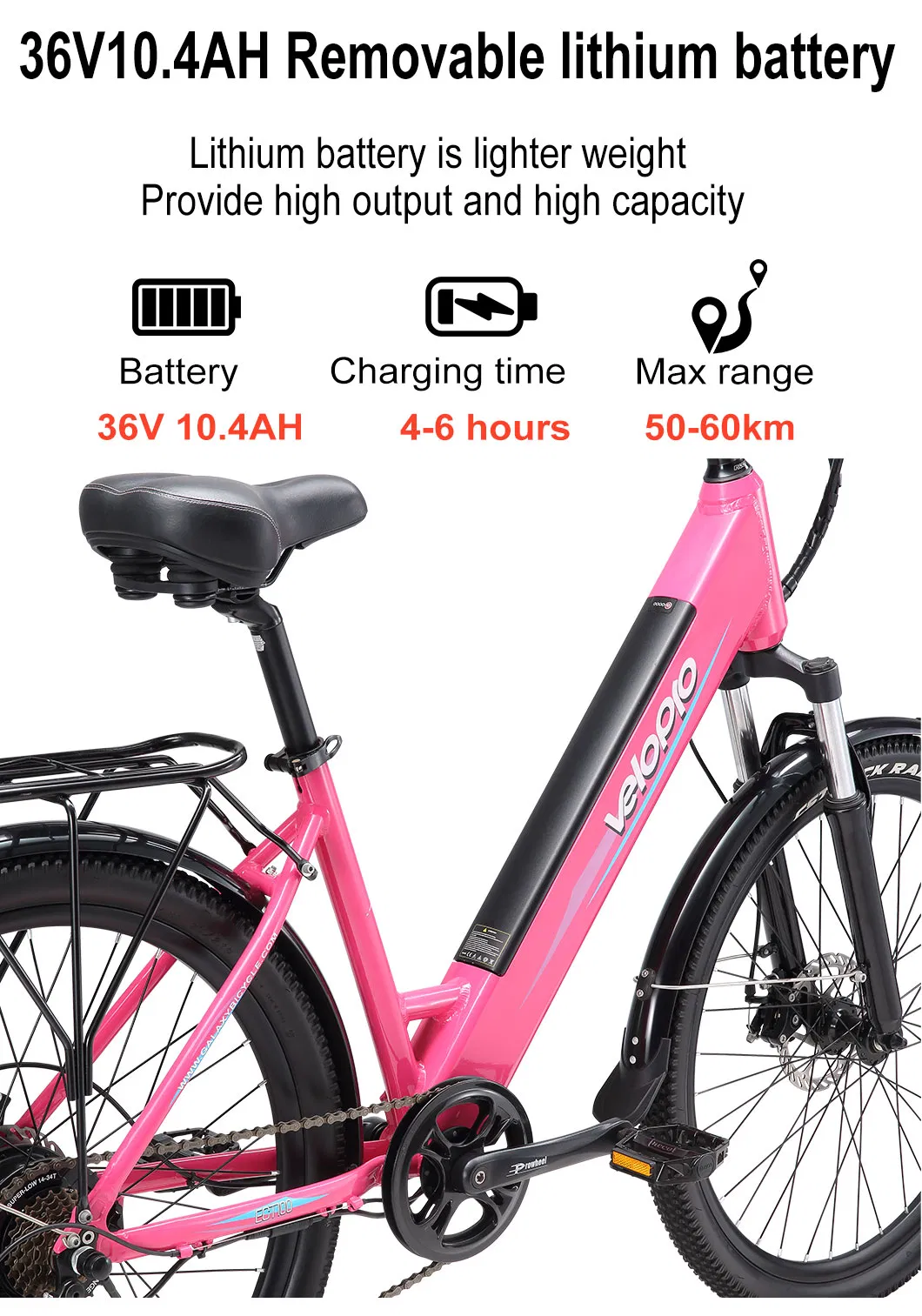 350W 28 Inch Cheap Electric City Bike