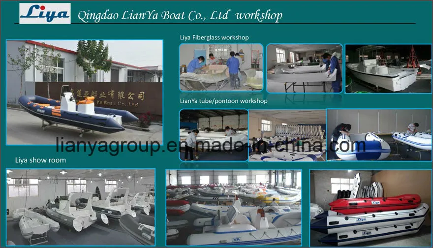 Liya 5-7.6meters Fiberglass Fishing Vessel Panga Boat Passenger Ship