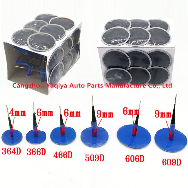 Tire Patch and Plug Mushroom Plug Patch Wire Patch for Car