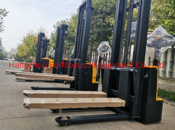 Walkie Electric Forkfocus Forklift Pallet Stacker for Warehouse Machine