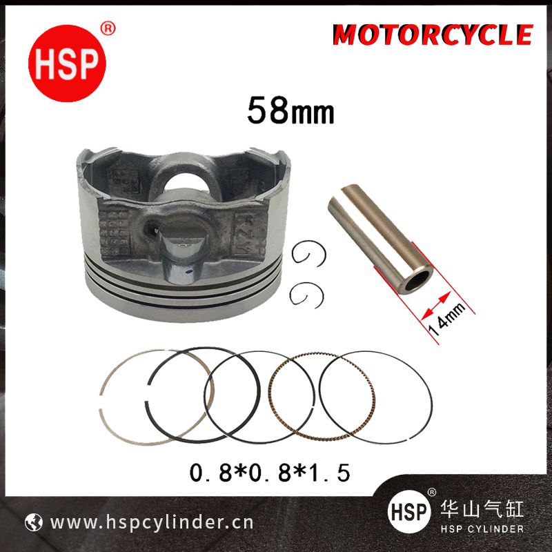 58mm piston ring for Honda WW150D PCX150 PCX 150cc 2013 2018 12100 KZY 701 12100 KZY