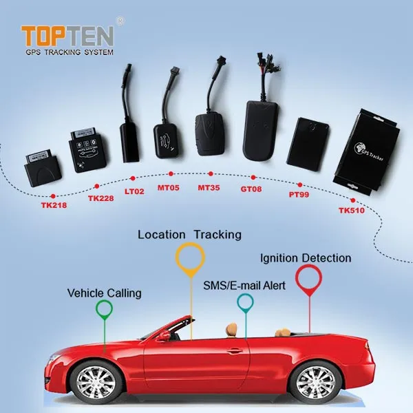 GPS Tracker Obdii with Engine Cut Multifunctional GPS Car Alarm (TK228-DI)