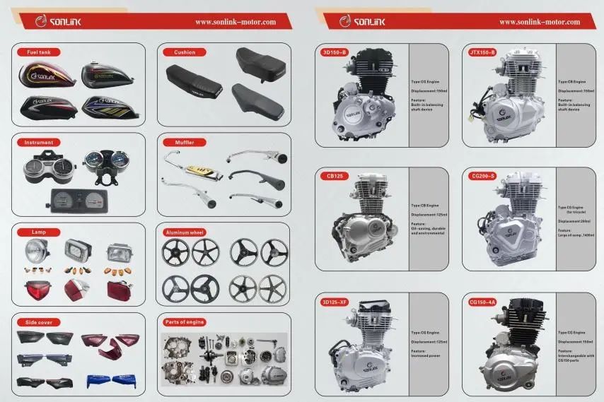 High Power off Road Street Motorbike / 150cc Motorcycle / 200cc Motorcycle / Racing Motorcycle / Motor Cycle/ Mini Dirt Bike (SL200-F5)