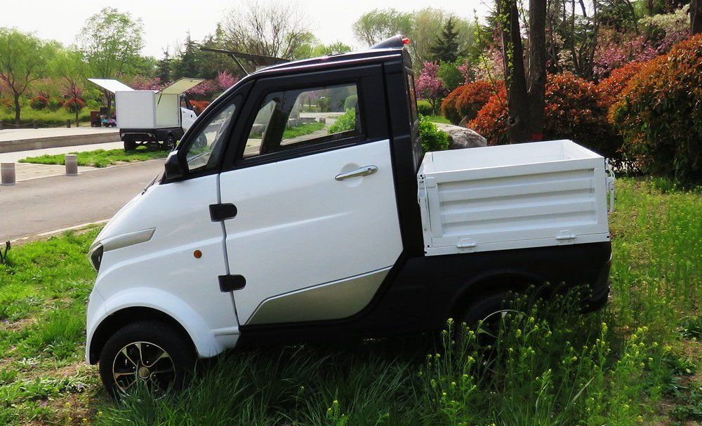 Mini Electric Food Truck Electric Cargo Van with EEC Certification