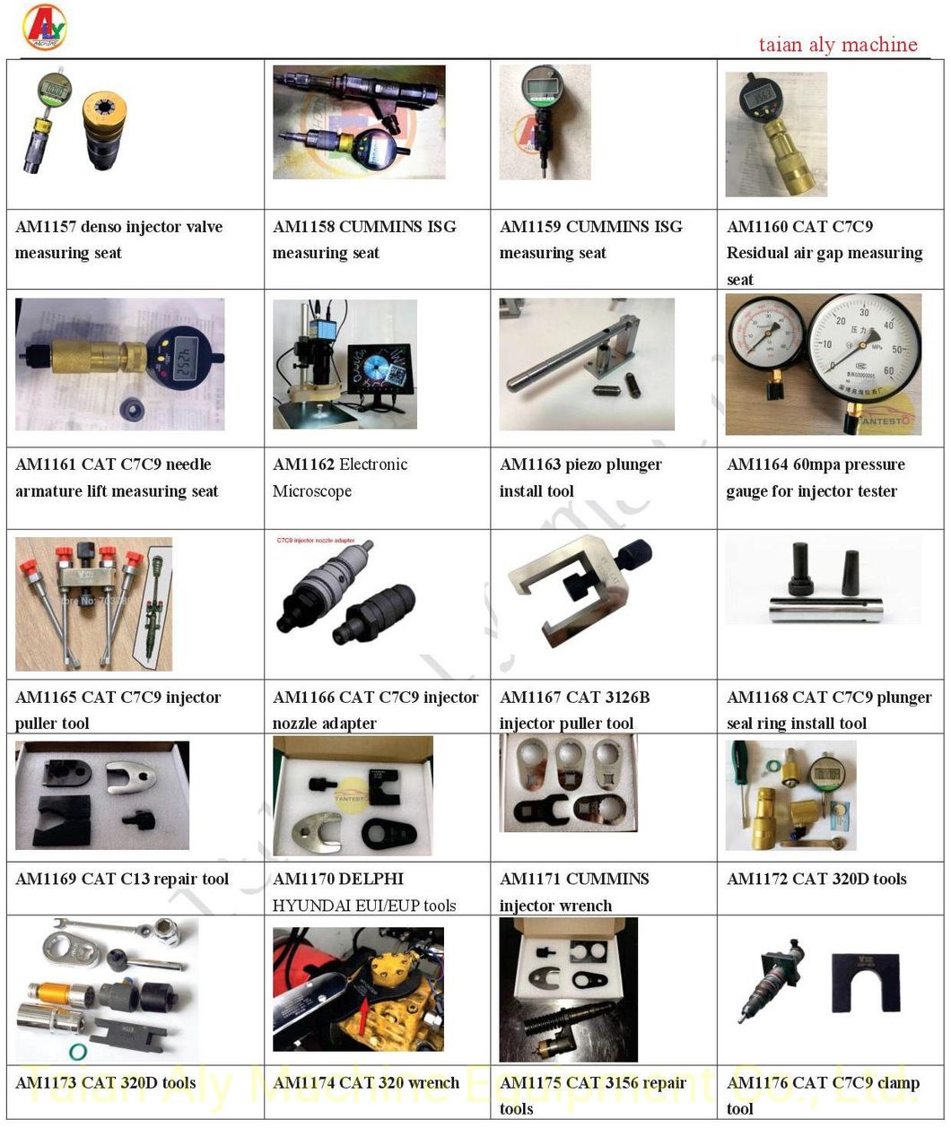 Am-128 Common Rail Diesel Fuel Injector Tester Ahe Measuring
