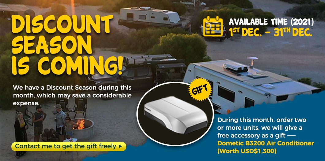 Impressive Enclosed Custom Offroad Caravan RV Camper Toy Hauler