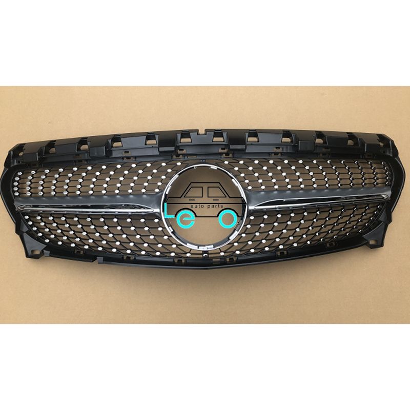 Front Bumper Grilles Grills for Mercedes Benz a-Class W177gtr W117 Gtr 2013-2015 2016-2019+