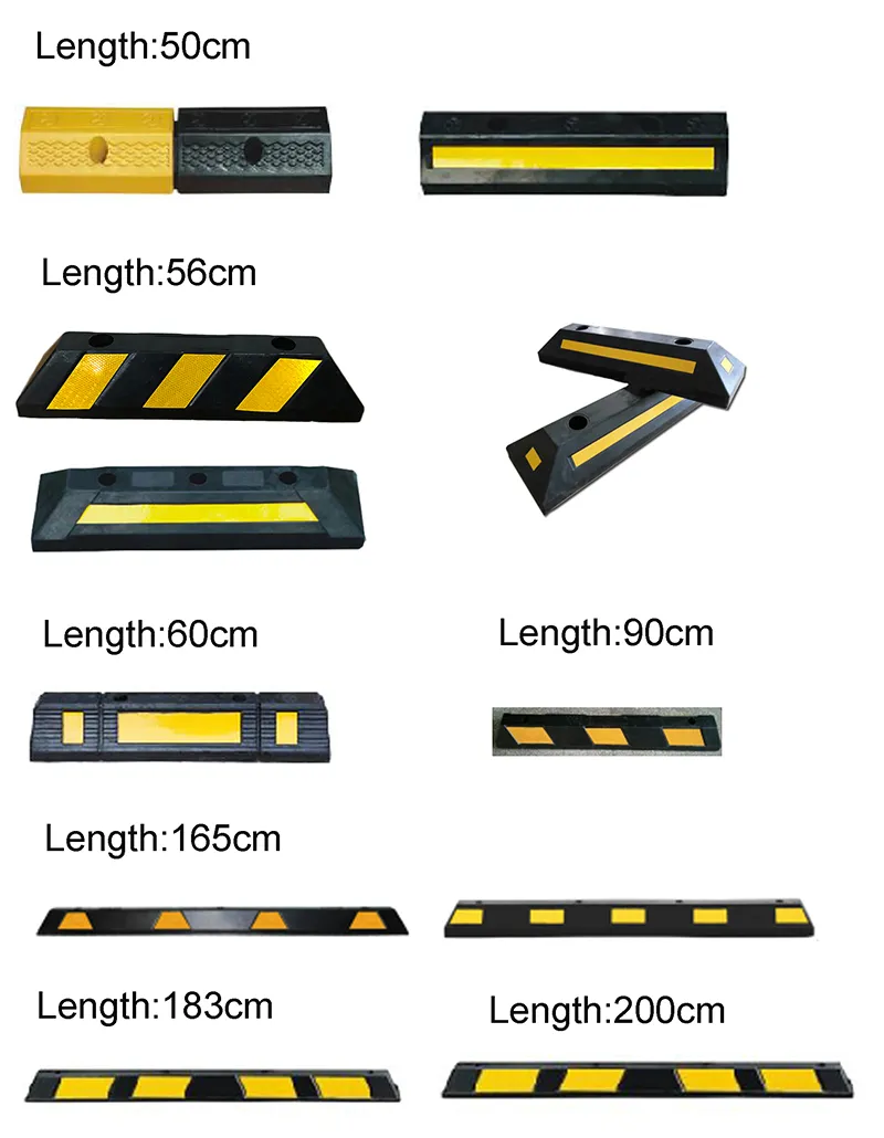 500mm Vehicle Best Price Rubber Wheel Stopper