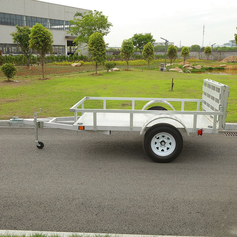 Northern America Market 5 X 8 5 X 10 6 X 12 Aluminum Utility/Car/ATV/Landscape Trailer for Sale