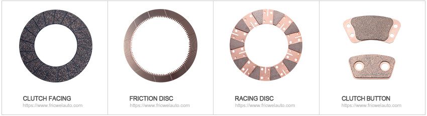 Fricwel Auto Parts Racing Disc High Quality Clutch Button Red Color Formula Racing Disc Factory Price 9875-1