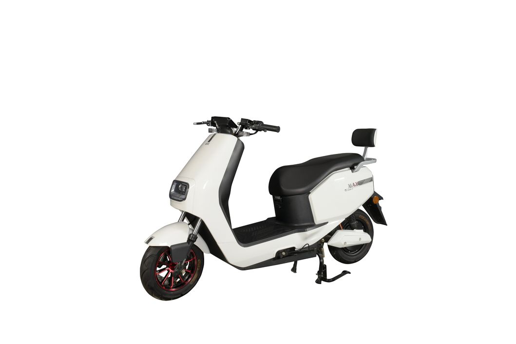 Battery Powered Electric 2 Wheeler Adult E Motor Scooter Auto Rickshaw for Personal Use From Electric Vehicle Factory