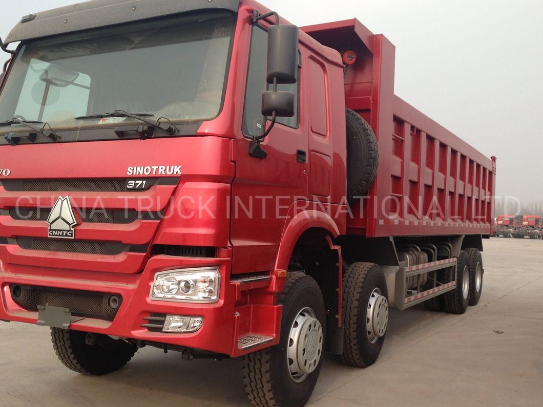 Sinotruk HOWO 8X4 50 Tons U-Type Dump Truck with Air-Conditional