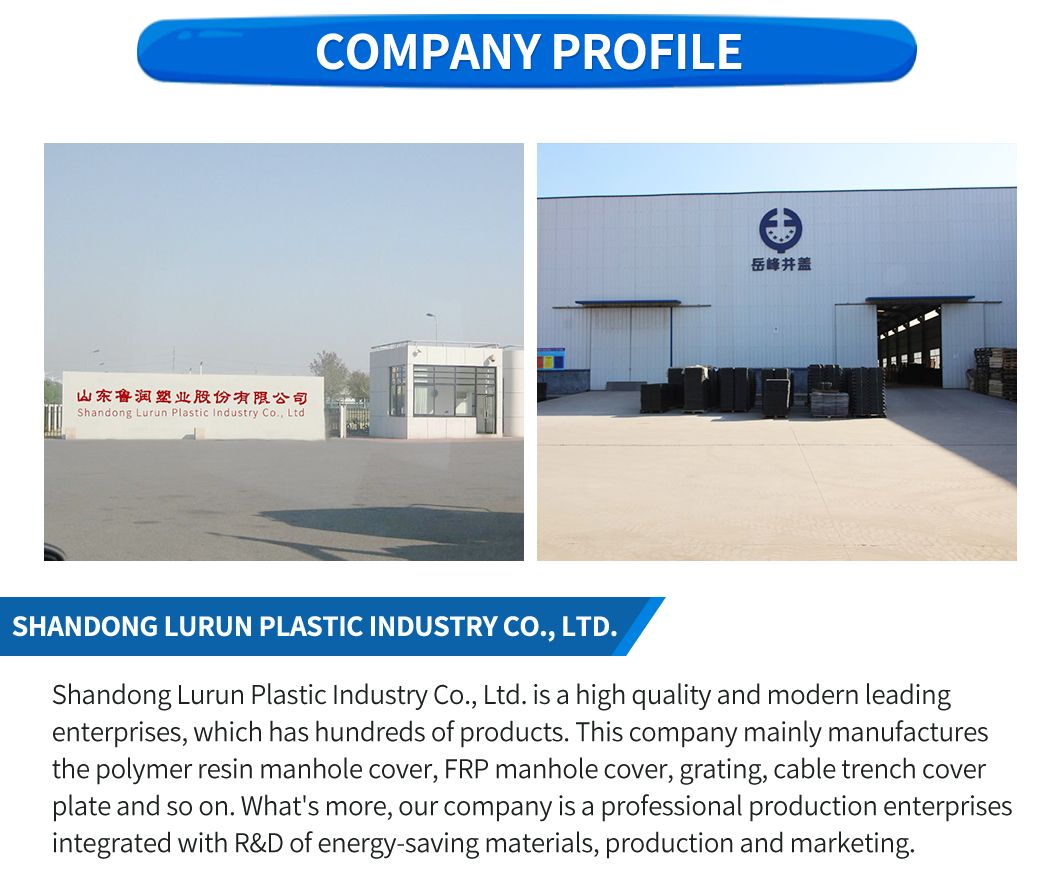 En124 Composite Resin BMC/SMC/FRP Manhole Cover