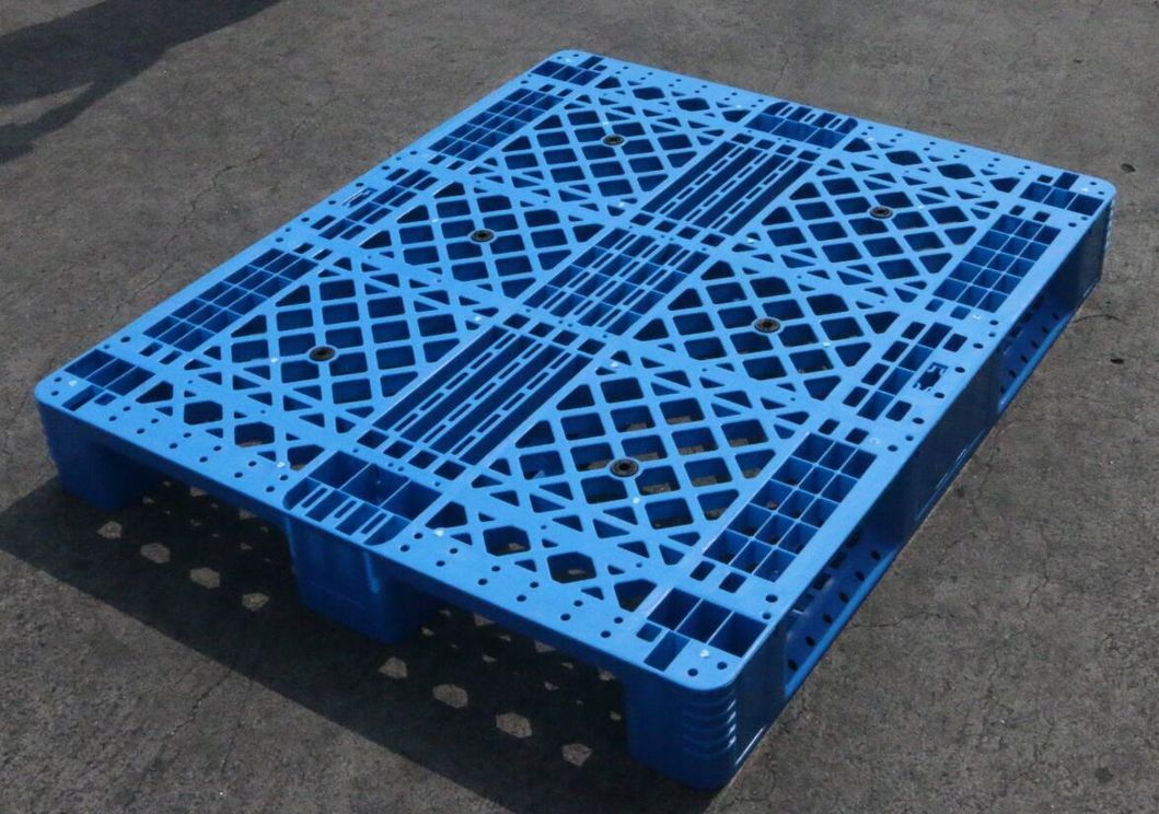 Warehouse 3 Runners Racking Single Face Used Plastic Pallets Suppliers