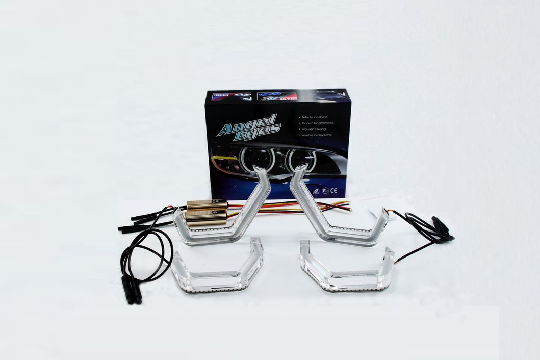 Crystal Switchback Turning Signal Iconic Style LED Angel Eyes White Yellow Color for BMW F10 F30 F32 F80 F82 E60 E90 M3 M4