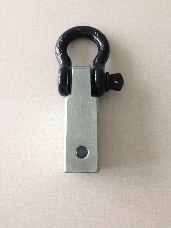 Recovery Trailer Hitch Receiver Shackle D Ring Mounted