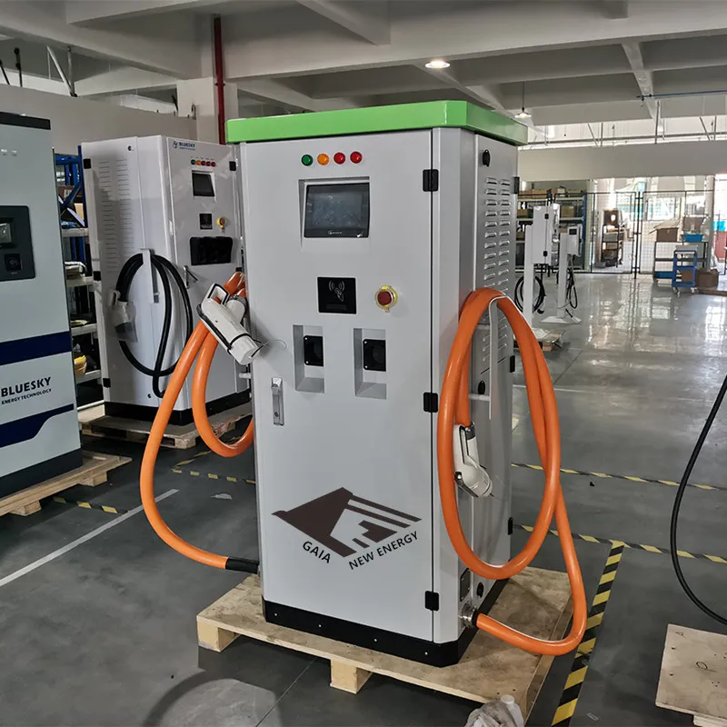 CE Certified 60kw/120kw/180kw Chademo, CCS, Type 2 AC Connector EV Charger Car Charging Station