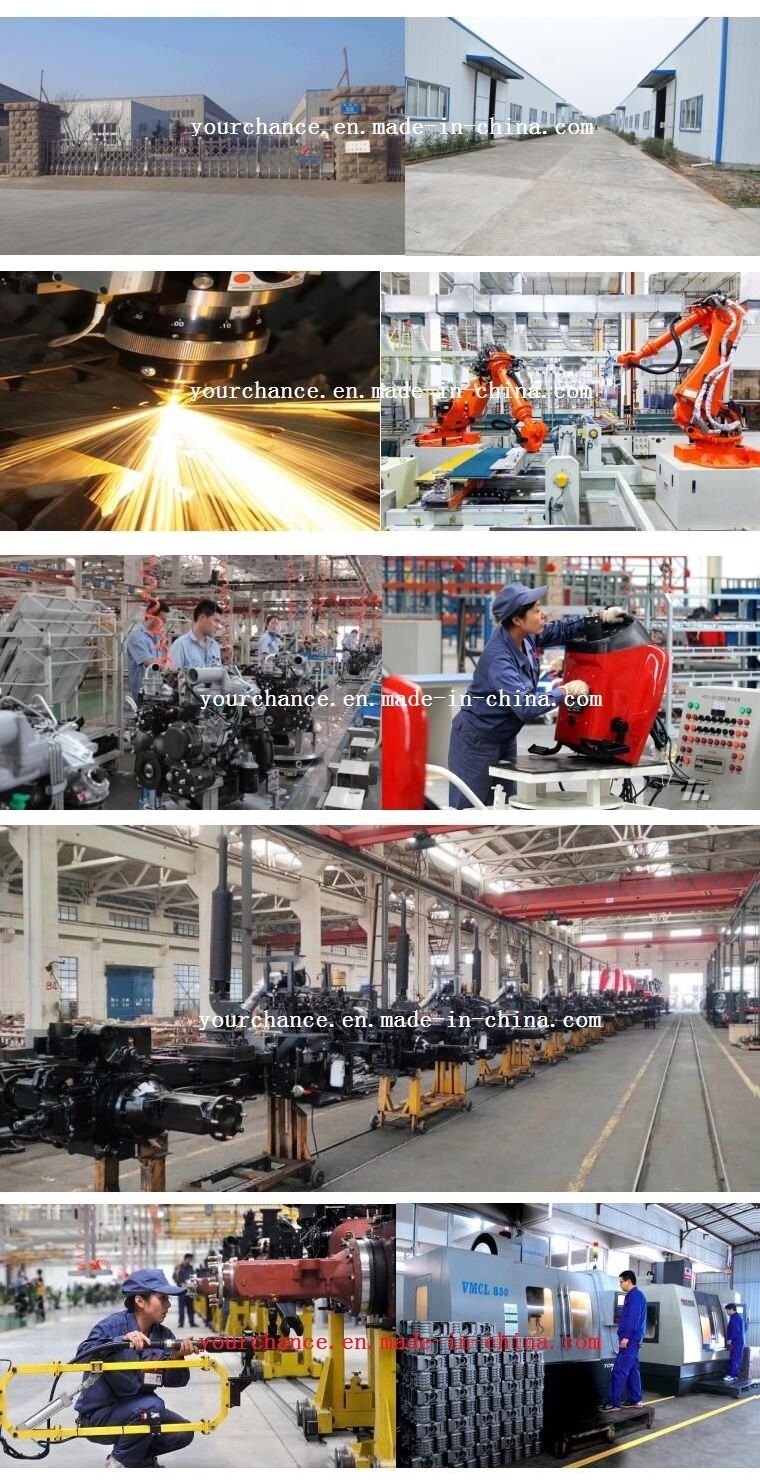 China Tractor Manufacturer High Quality Dq1004 100HP 4X4 4WD Farm Tractor with Rops for Sale